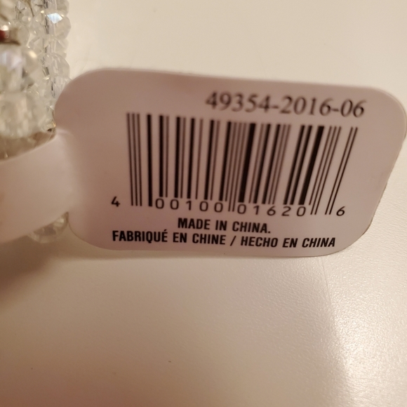 ๐บ 3/25 clear beaded rhinestone bracelet - Picture 7 of 9